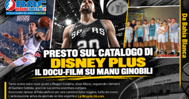 PRESTO SUL CATALOGO DI DISNEY PLUS IL DOCU-FILM SU MANU GINOBILI