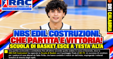 NBS Edil Costruzioni, che partita e vittoria! Scuola di Basket esce a testa alta